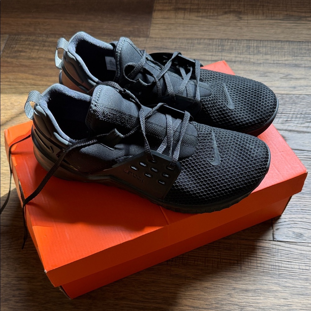 Nike Black Mesh Low-Top Sneakers